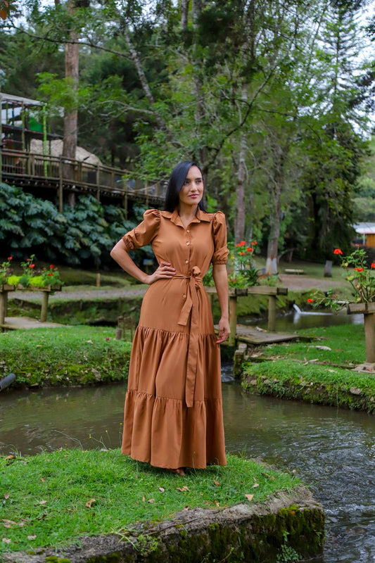 Vestido Aldeana